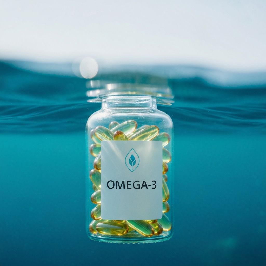 Omega-3 Nahrungsergänzungsmittel